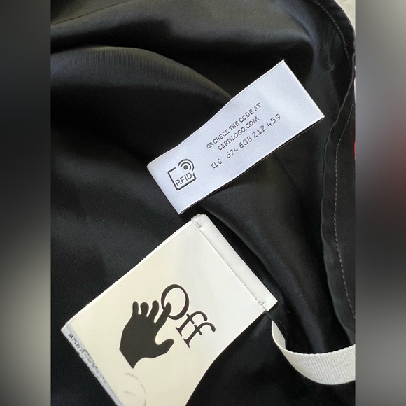 Off white twist satin shirt dress - Picture 6 of 10